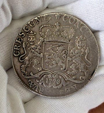 Nederland, Holland Zilveren Rijder of Ducaton 1773 /