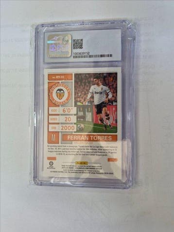 2019/20 Panini Contenders Ferran Torres RT-10 Carte Rookie -, Nieuw