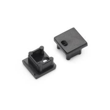 End - cap - met - kabelopening - zwart - smart - 10mm - (2, Verzenden, Nieuw