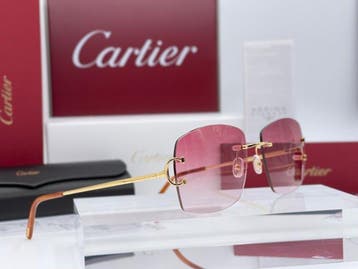 Cartier - Piccadilly Gold Planted 18k - Lunettes de soleil, Handtassen en Accessoires, Zonnebrillen en Brillen | Dames, Nieuw