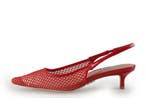 Steve Madden Slingbacks in maat 39 Rood, Verzenden, Steve Madden, Zo goed als nieuw, Rood