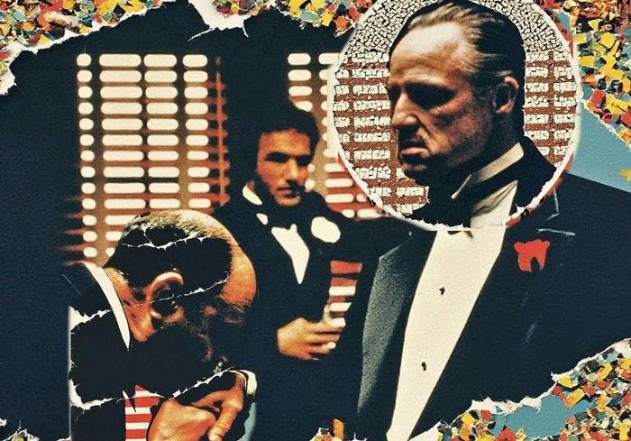 Jacob Hitt - does Il Padrino w/COA XXL, Collections, Cinéma & Télévision