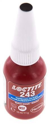 Loctite 243 Bleu 10 ml Verrouillage De Filetage, Bricolage & Construction, Ventilation & Extraction, Envoi
