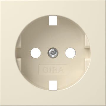 Gira Système de prises Schuko 55 blanc crème - 492001 [2, Verzenden