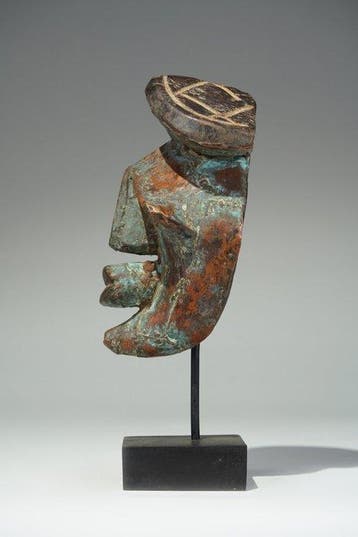 Een houten masker - Lwalwa - DR Congo (Zonder minimumprijs)