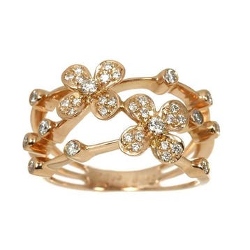 Ponte Vecchio - Ring - 18 karaat Roségoud, Nieuw