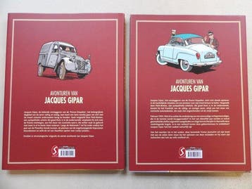 Jacques Gipar 1+2 De eerste avonturen + Avonturen met de, Nieuw