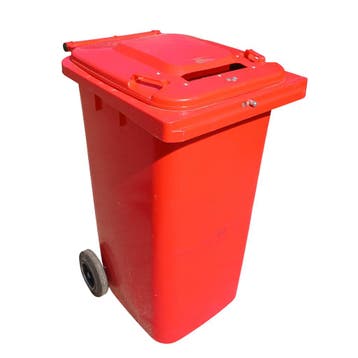 240 liter container/kliko gebruikt (Rood), Ophalen of Verzenden, Nieuw