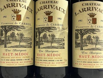 1982 x 3 Chateau Larrivaux & 1987 x 3 Chateau Liversan -, Verzamelen, Nieuw