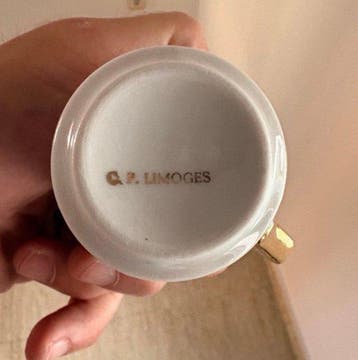 Limoges - Service à café pour 12 personnes (12) - Porcelaine