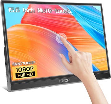 Draagbaar 15,6 Touchscreen | Retour Deal | Snel pakken!, Computers en Software, Monitoren, HDMI, Verzenden, Full HD, Zo goed als nieuw