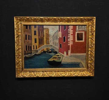 Italiaanse school (XX) - Canale veneziano