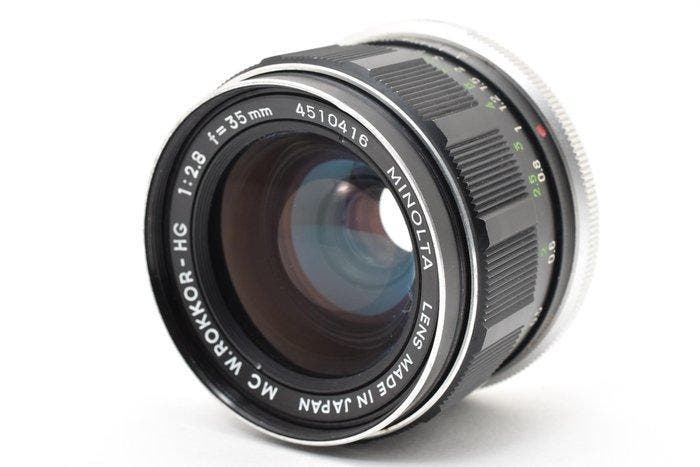 Minolta MC W.Rokkor-HG 2,8/35mm CLA´d | Prime lens, Audio, Tv en Foto, Fotocamera's Analoog