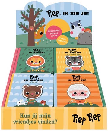 Display Piep - Ik Zie Je! 4 X 4 Ex. |  | Nieuw, Boeken, Verzenden, Nieuw