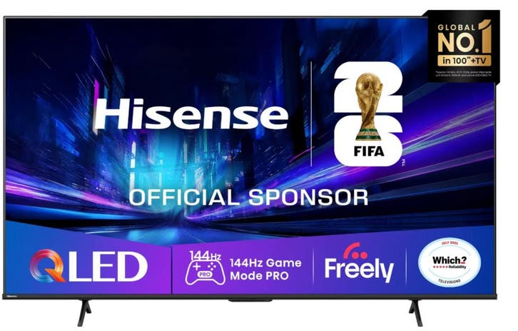 Hisense 55E78QT - 55 inch - 4K QLED - 60 Hz - Smart TV -, Audio, Tv en Foto, Televisies, Ophalen of Verzenden