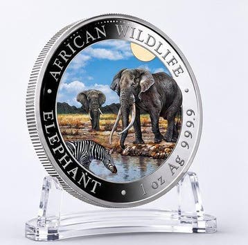 Somalië. 100 Shilling 2026 – African Wildlife Series –