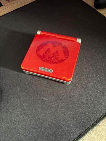 Nintendo - Gameboy Advance SP - Mario Edition - Handheld