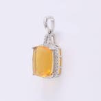 Sans prix de réserve - Pendentif Platine - 2.75ct. tw. Opale, Bijoux, Sacs & Beauté