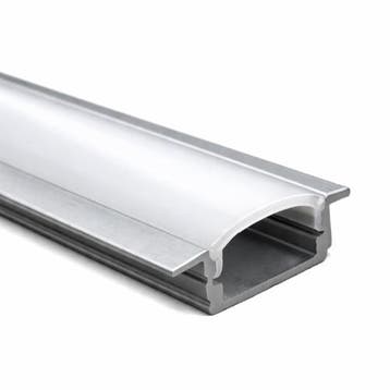 LED Profiel | Inbouw | 1 Meter | Zilver | Voor LED strips t, Verzenden, Nieuw