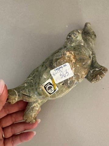 Mamma Orso e cucciolo - sculptuur - Onbekend