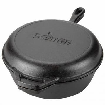 Lodge Logic Combo Cooker Ø26 cm — zo goed als nieuw, Verzenden
