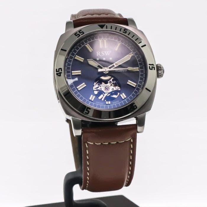 RSW Romeo - Swiss Made Automatic Watch - RSWA160H-SL-9 -, Bijoux, Sacs & Beauté, Montres | Hommes