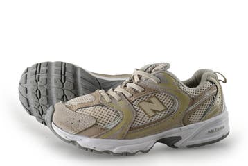 New Balance Sneakers Meisjes in maat 34½ Beige, Verzenden, Jongen of Meisje, Schoenen, Zo goed als nieuw