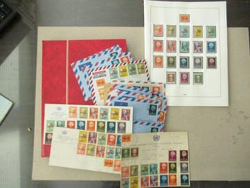 Nederlands-Nieuw-Guinea 1962/1963 - UNTEA in stockboek. -, Gestempeld