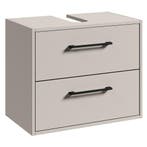 Wastafel Onderkast Florence 60 x 35 x 47 cm - Cashmere, Verzenden, Nieuw