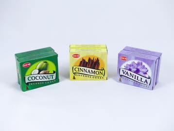 HEM Wierook Set - Kegels / Cones - Vanille - Kokos - Kane..., Ophalen of Verzenden