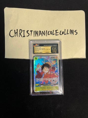 Bandai - 1 Graded card - One Piece - Monkey D. Luffy, Nieuw