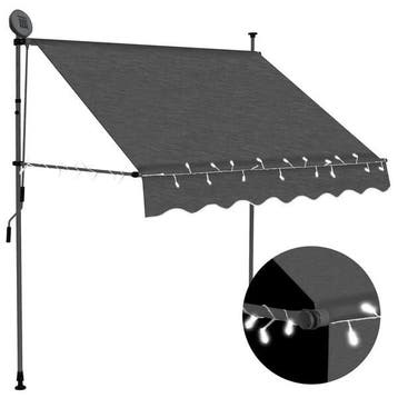 Luifel 200cm LED | 34% Retour deal | Sla nu toe!, Tuin en Terras, Verzenden, Uitvalscherm, Minder dan 150 cm, Minder dan 250 cm