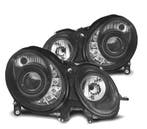 Phares Led Daylight Pour Mercedes E W211 06-09 Fond Noir, Verzenden