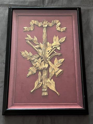 Ornement décoratif - Italie - Belle époque (125 cm.), Antiquités & Art