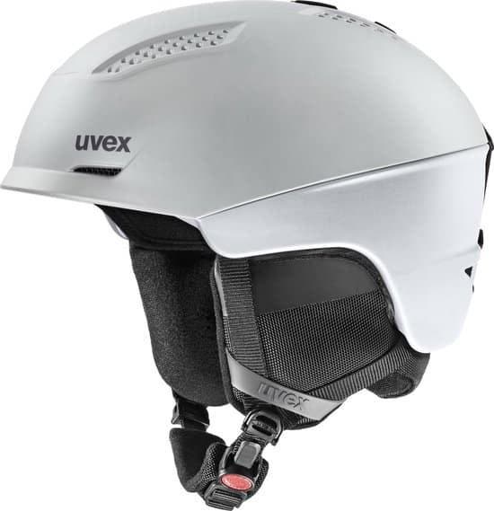 Uvex Ultra Ski Helmet - Silver - Ski helm - Silver Black -, Fietsen en Brommers, Fietsaccessoires | Fietshelmen, Zo goed als nieuw
