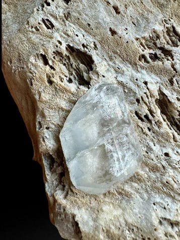Rare ! Indicolite sur quartz, très esthétique Collection de