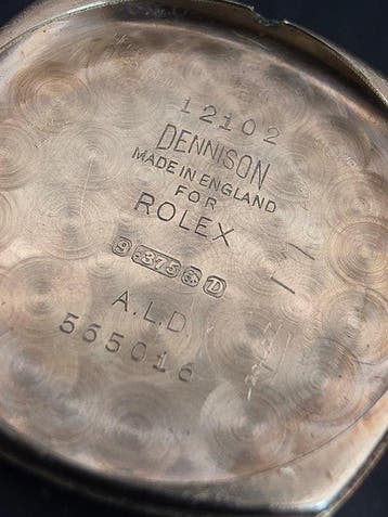 Tudor - SOLID GOLD 9ct – Dennison “Made in England for