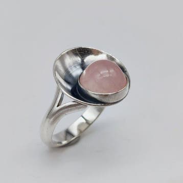 Zonder minimumprijs - Niels Erik From - Ring Zilver Quartz, Nieuw