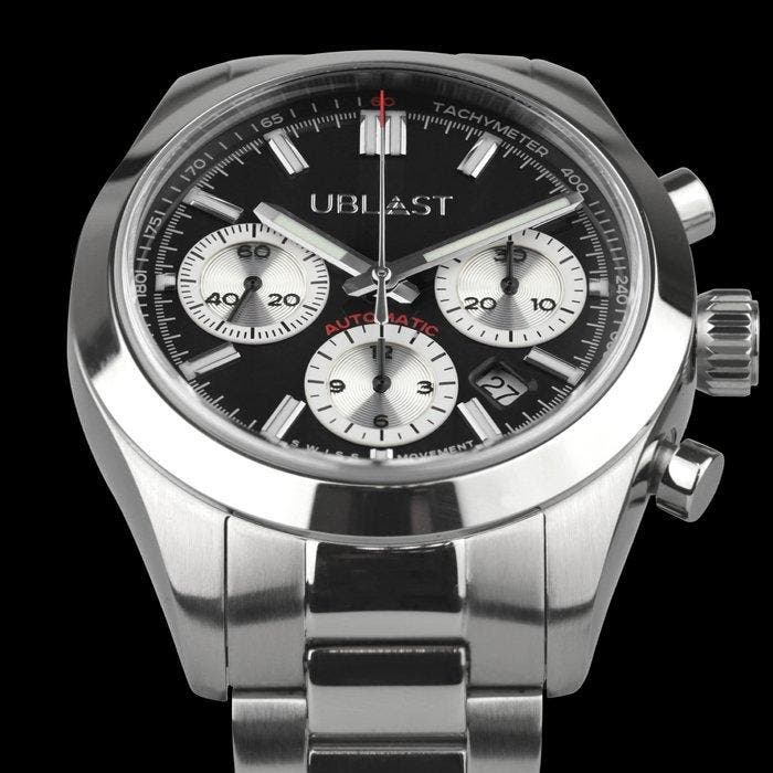 Ublast - Air Prince - Automatic Swiss Chronograph -, Handtassen en Accessoires, Horloges | Heren