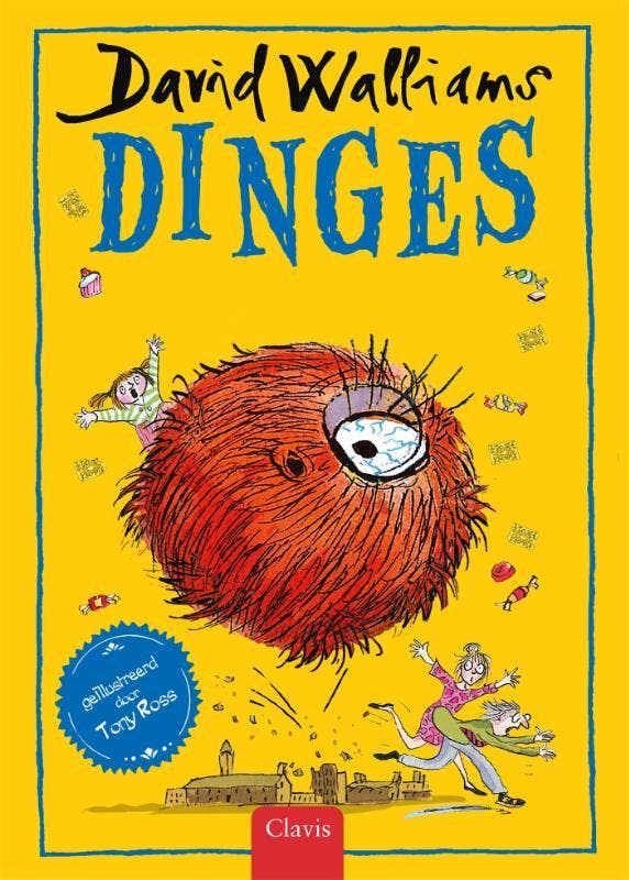 Dinges 9789044837452 David Walliams, Boeken, Kinderboeken | Jeugd | onder 10 jaar, Zo goed als nieuw, Verzenden