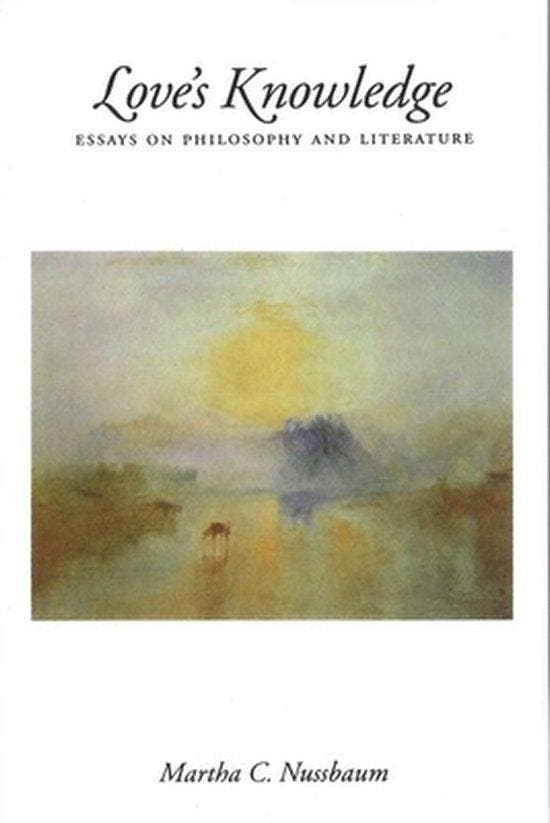Loves Knowledge 9780195074857 Martha C. Nussbaum, Boeken, Taal | Engels, Gelezen, Verzenden