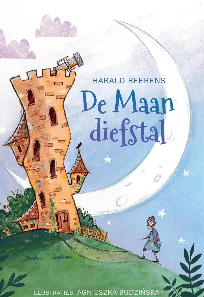 De maandiefstal 9789492600127 Harald Beerens, Boeken, Kinderboeken | Kleuters, Zo goed als nieuw, Verzenden