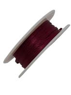 Dubbelsatijn lint 309 Bordeaux 3 mm rol 50 meter, Huis en Inrichting, Nieuw