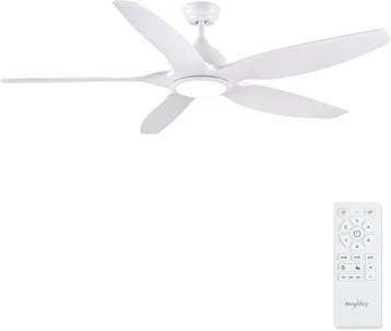 Newday LED ventilator 153cm | Tweede kansje | OP = OP, Verzenden, Plafondventilator