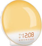 2dekans | DistinQ Wake-Up Light – Wekkerradio met dubbele, Huis en Inrichting, Ophalen of Verzenden, Nieuw