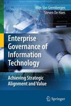 Enterprise Governance of Information Technology, Boeken, Verzenden, Zo goed als nieuw, Steven De Haes