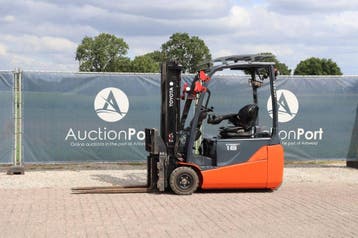 Veiling: Heftruck Toyota 8FBE18T Elektrisch 1800kg 4.7m 2021, Ophalen