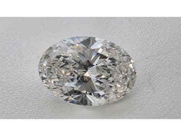 Veiling - Diamant oval 2.70 crt ( IGI gecertificeerd )
