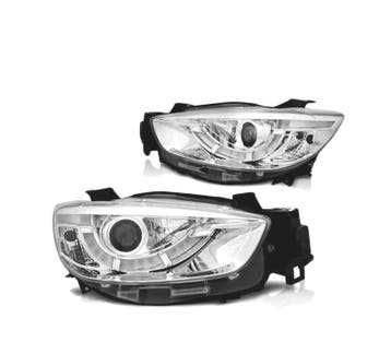 Phares Led Tru Drl Pour Mazda Cx5 11-15 Chromé, Verzenden