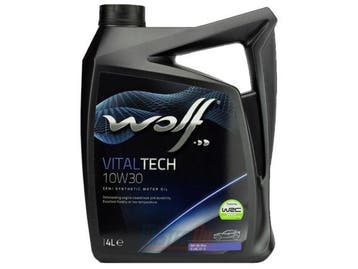 Veiling - 4x Wolf motorolie semi-synthetisch 10W-30 4L